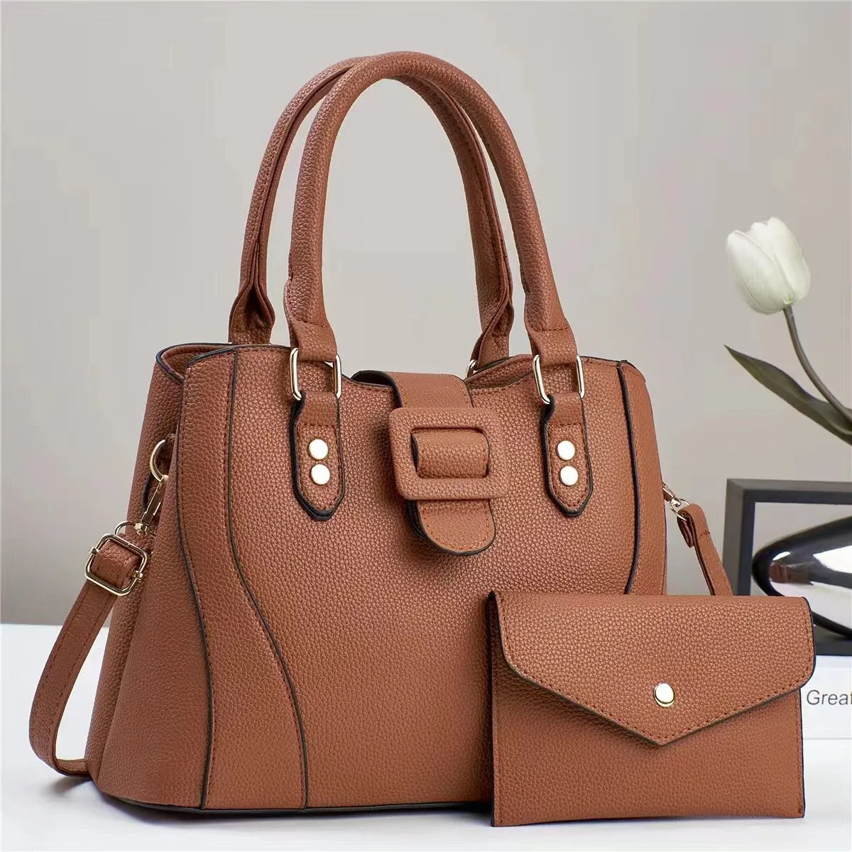 2-Piece Set - Stylish GB Handbag for Women - Model A887-13