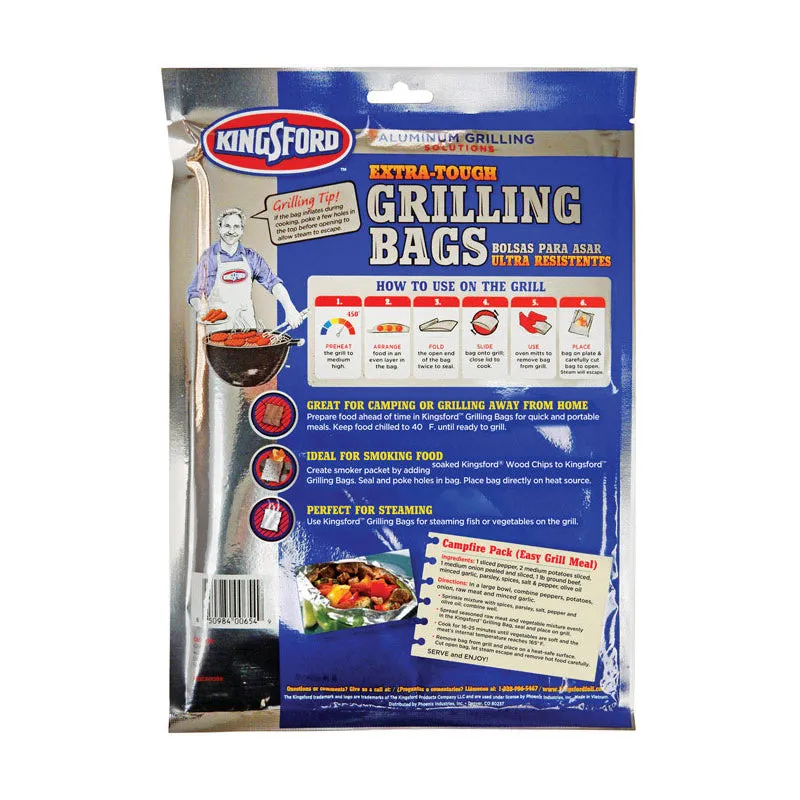 4-Pack Foil Grilling Bags BBP0496TB