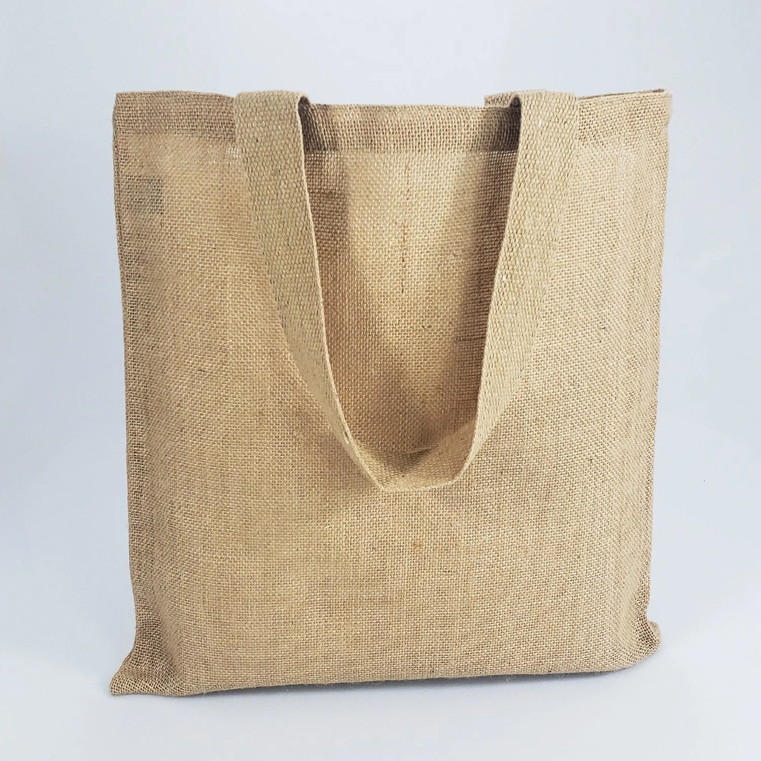 96 ct Wholesale Burlap Bags - Promotional Jute Tote Bags - By Case