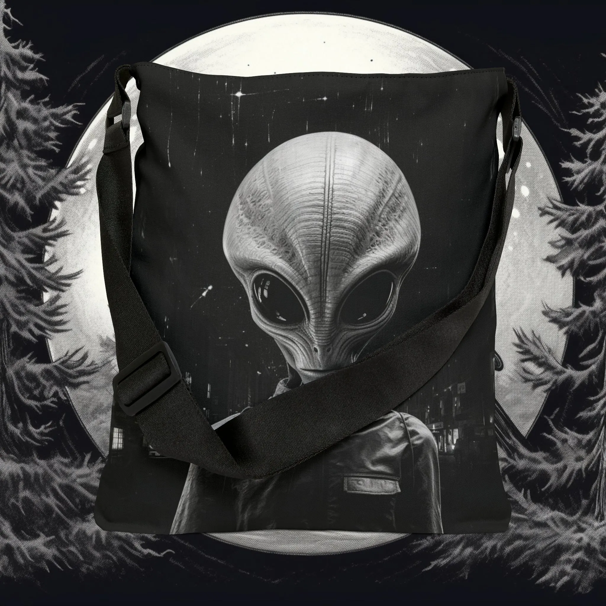 Adjustable Tote Bag (AlienⅠ)