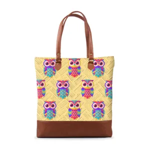 Aesthetic Owl 3 Tall Tote Bag