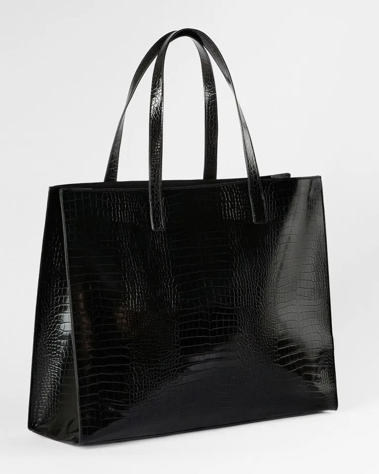 Allicon Mock Croc Icon Tote Bag