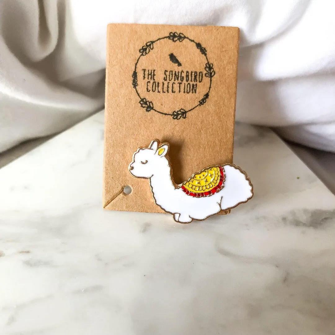 Alpacas and Llamas Enamel Pins