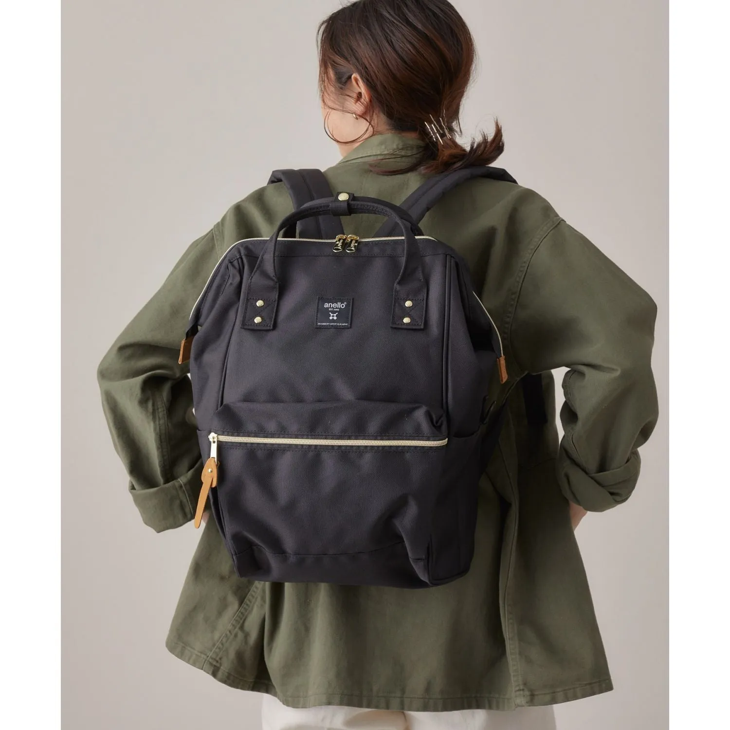 Anello Cross Bottle Kuchigane Backpack R