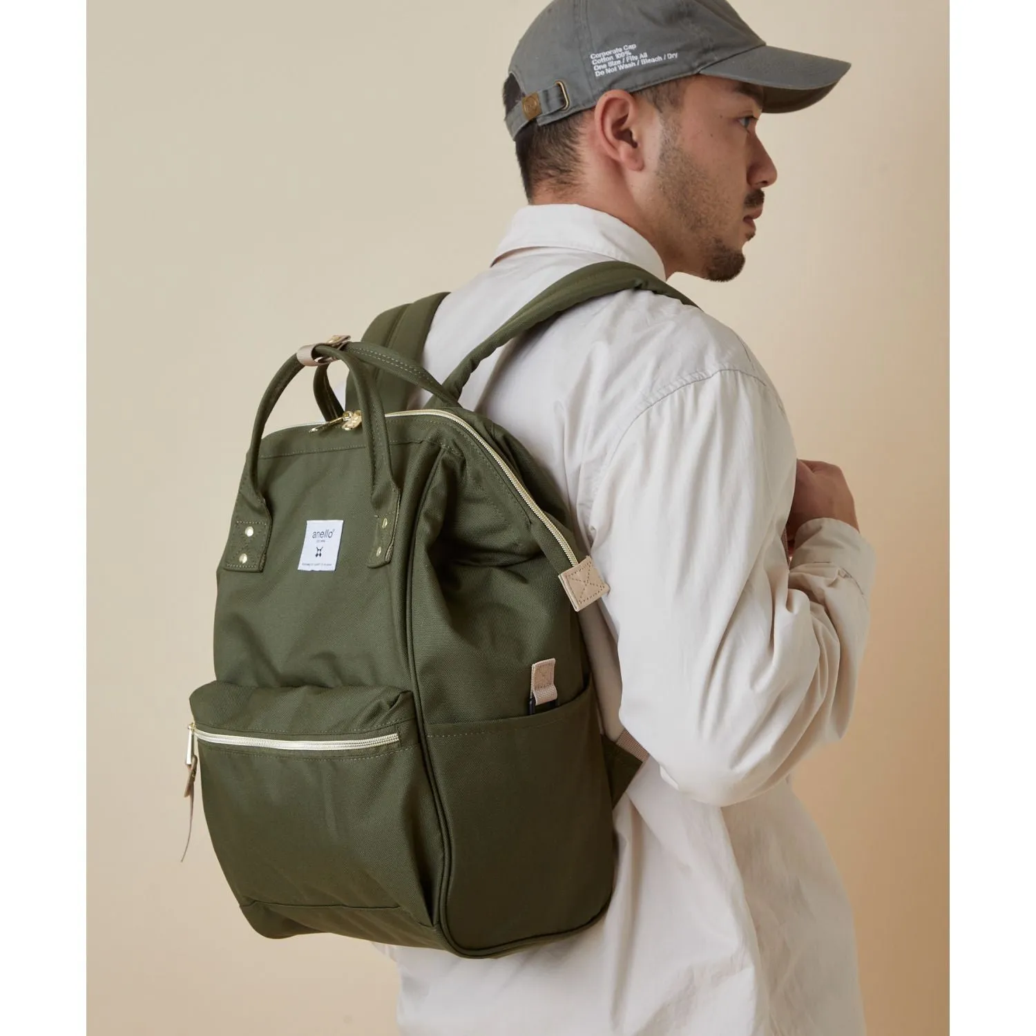 Anello Cross Bottle Kuchigane Backpack R