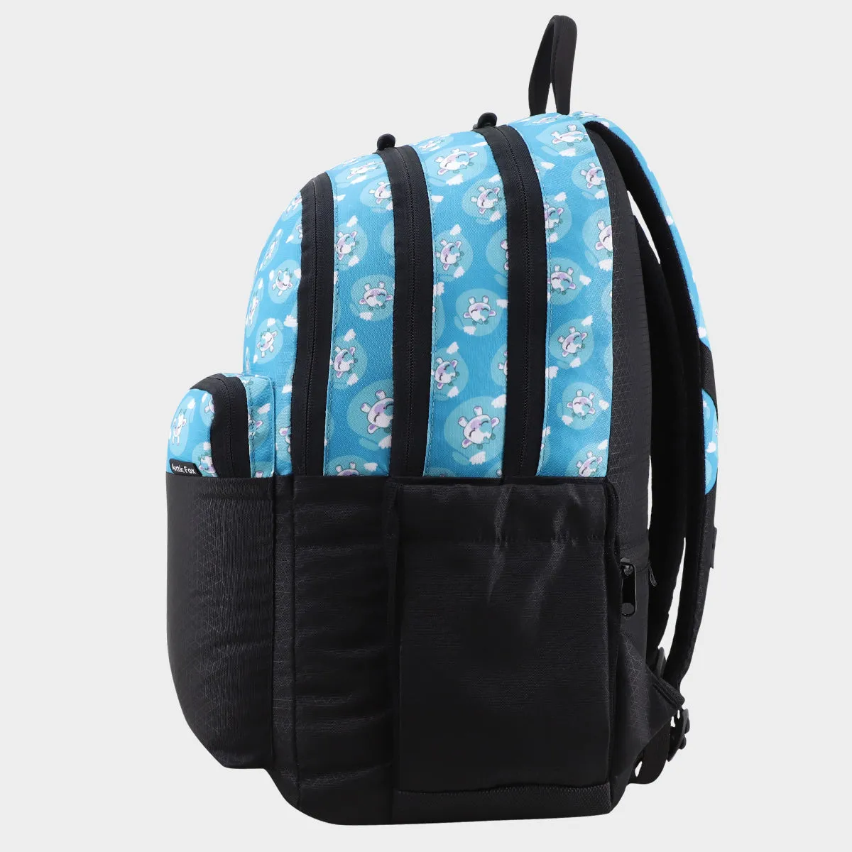 Arctic Fox Silly Calf Blue School Backpack for Boys and Girls