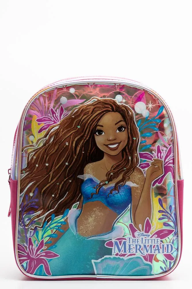 Ariel Glitter Backpack Pink