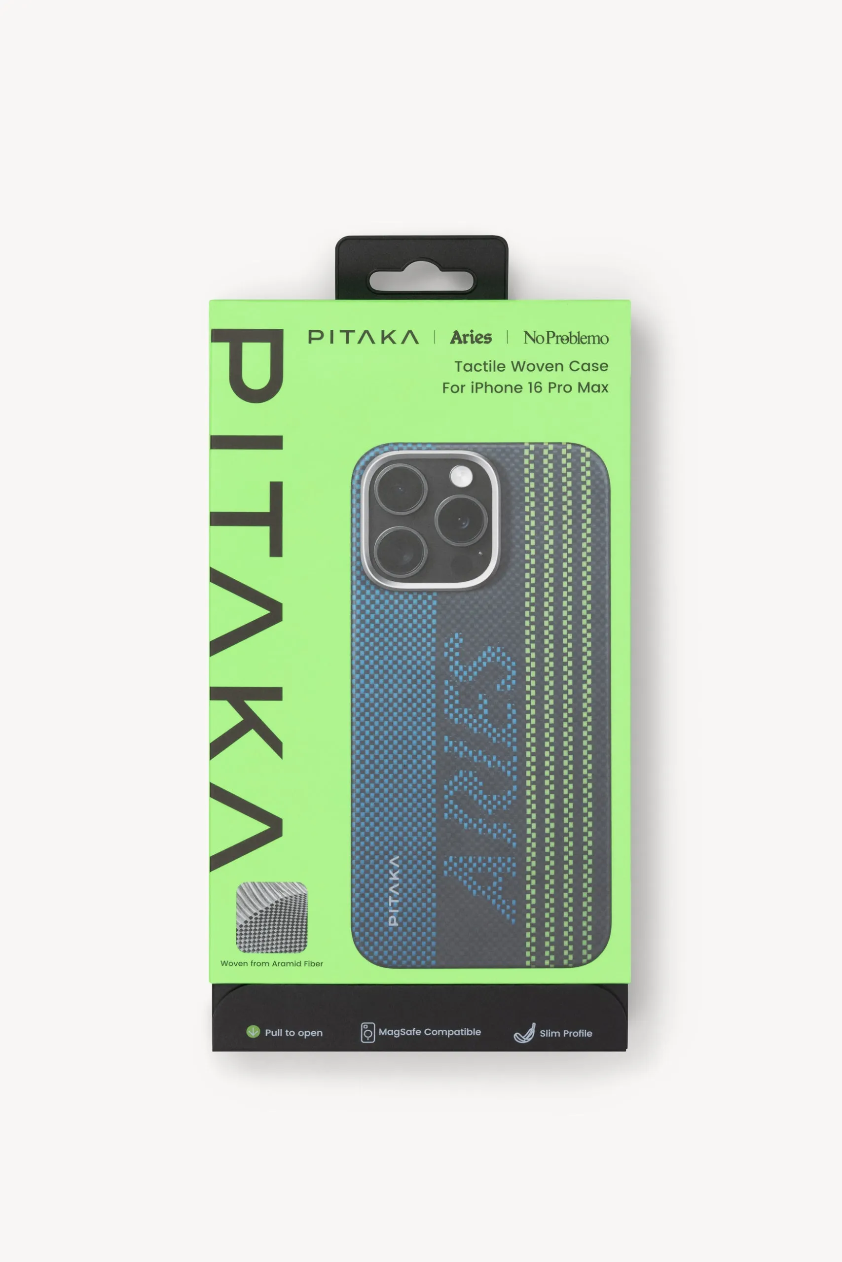 ARIES x PITAKA iPhone 16 Pro Max Tactile Woven Case