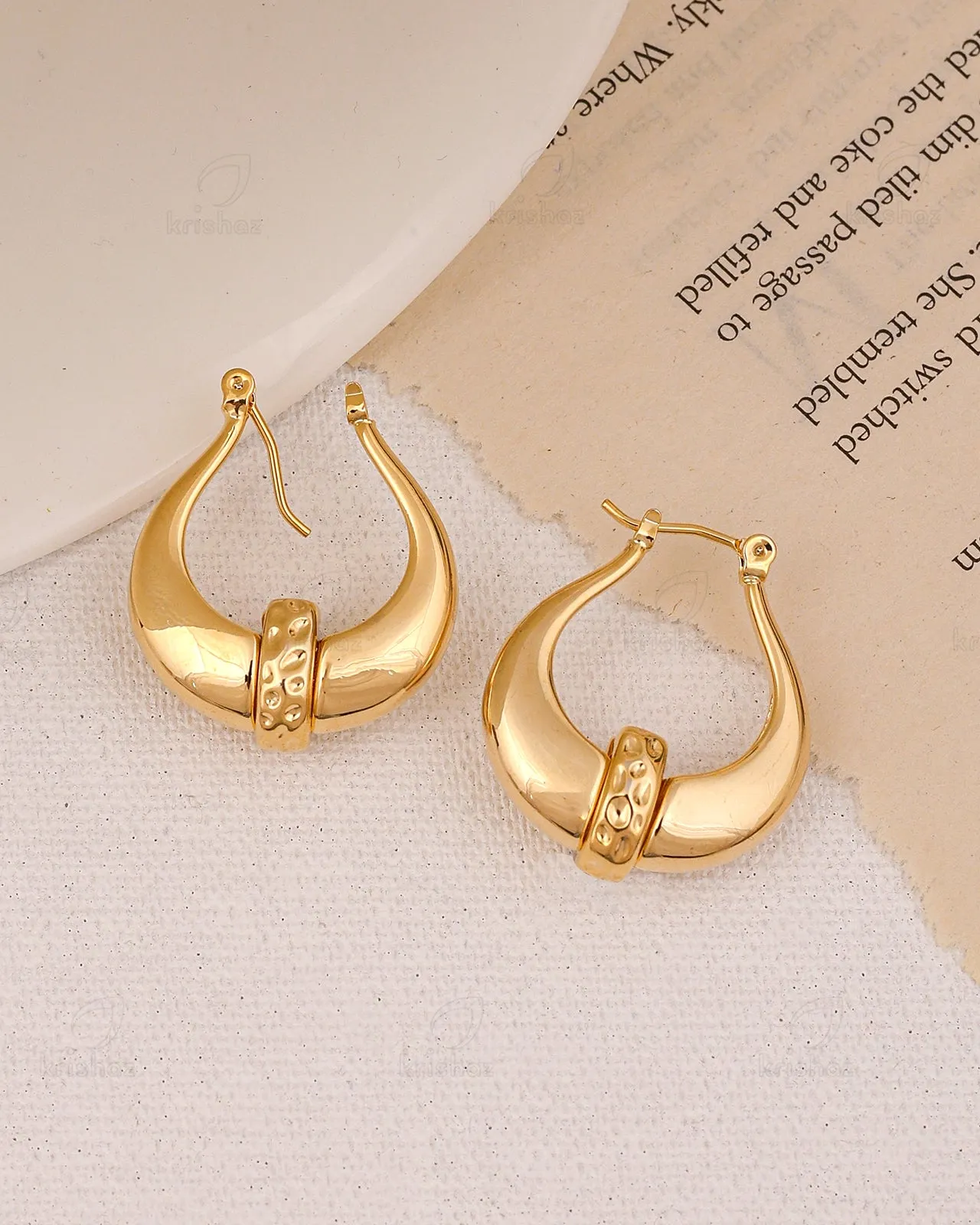 Baguette Fashionable Hoops