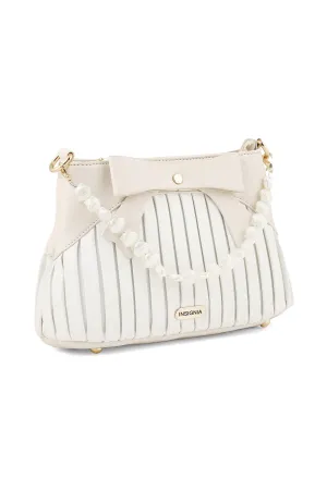 Baguette Shoulder Bags B15037-Beige