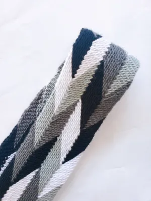 Black Lines Handmade Wayuu Bag Strap