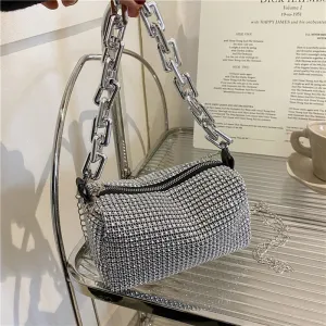 Bling Diamond Design Small Crossbody for Women 2022