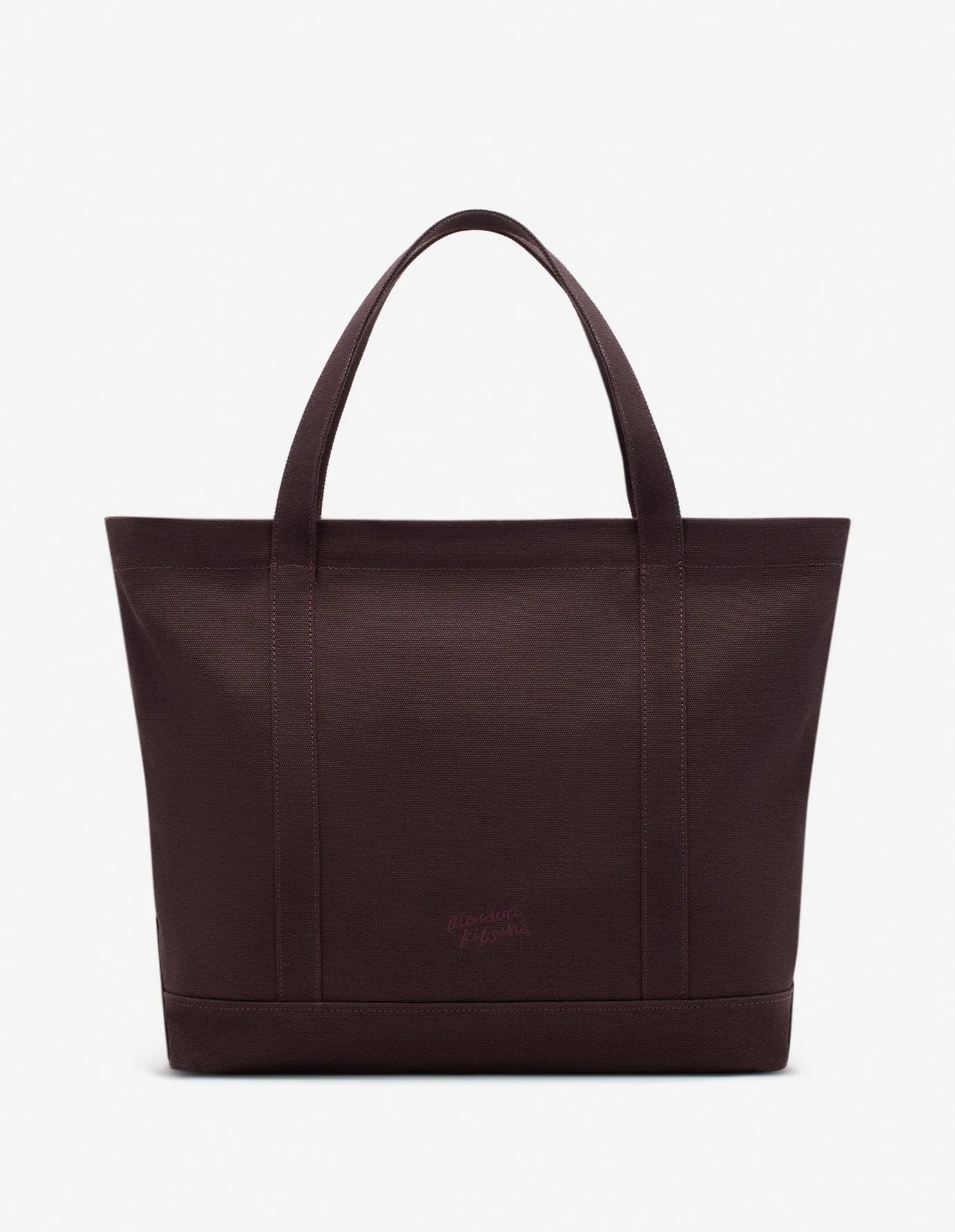 Bold Fox Head Large Tote Bag Pecan Brown