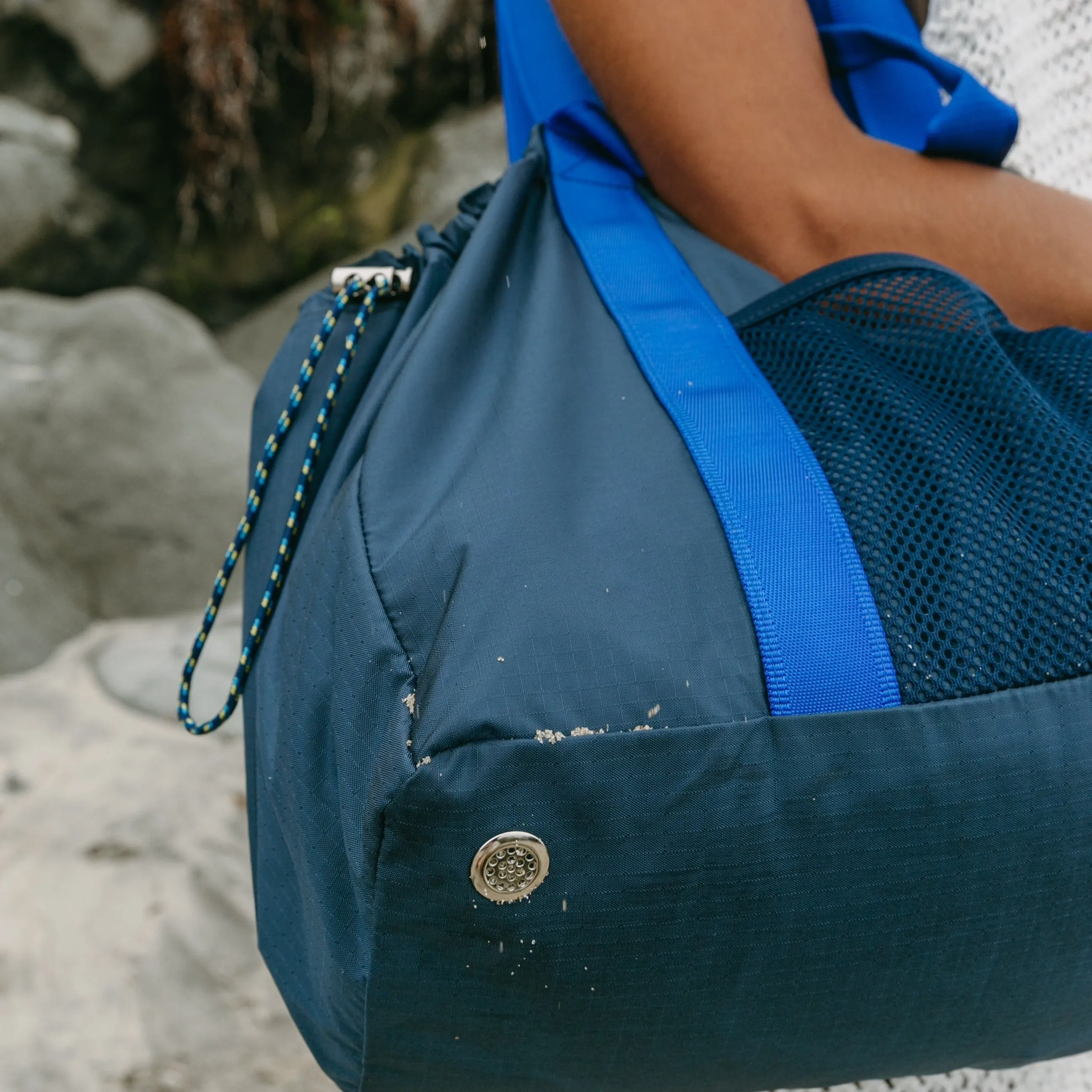 BYBBA THE BONDI FOLDAWAY TOTE BAG // RIPTIDE