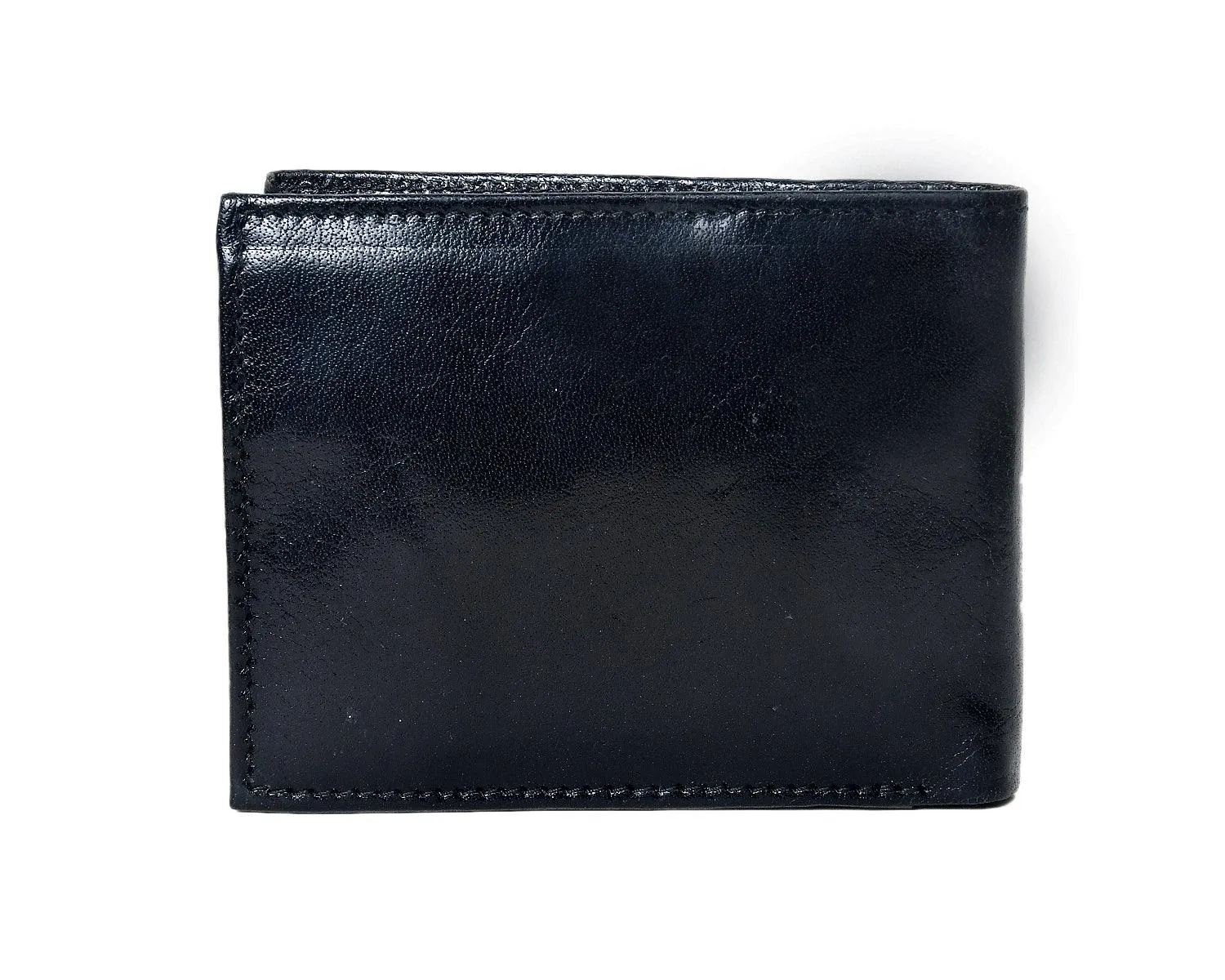 Celtic Black Color Pure Leather Wallet For Men, Art:- LA-1397