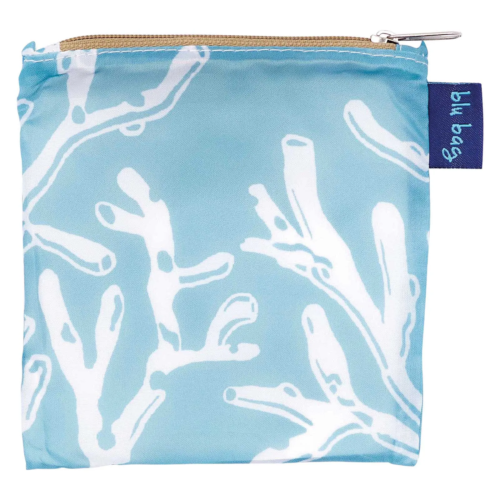 Cerulean Sea Coral Reusable Shopper Blu Bag