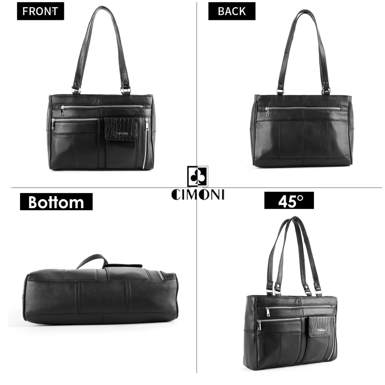 CIMONI Genuine Leather Hand bags for Women