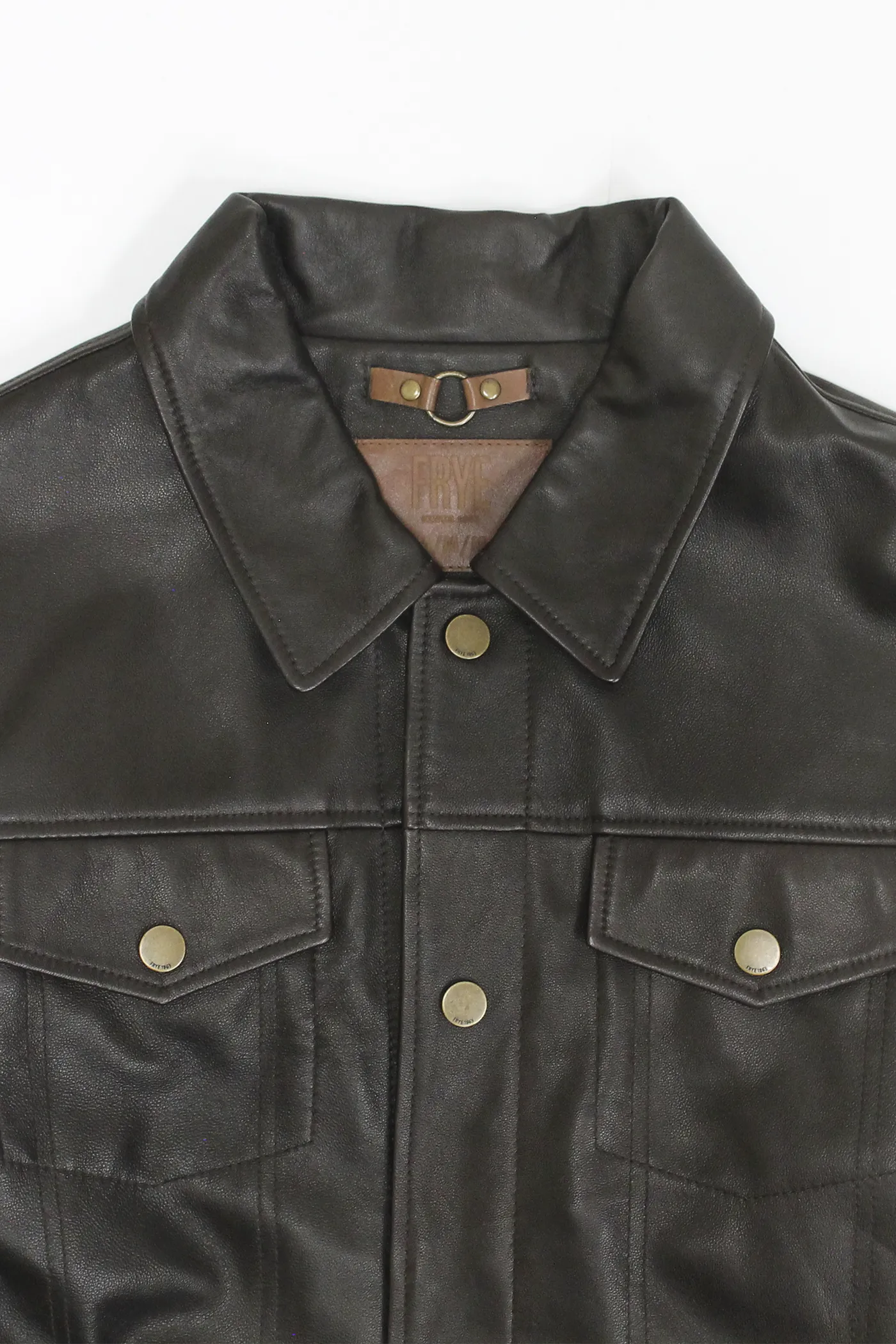 Classic Trucker Leather Jacket