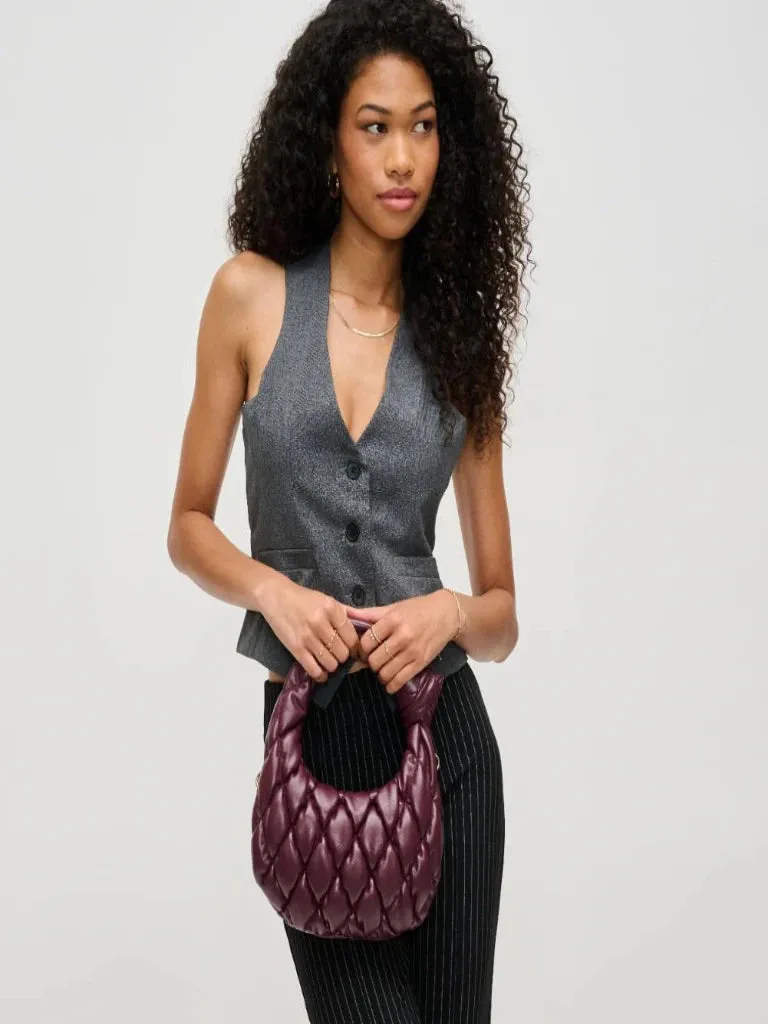 Claudia Qulited Knot Bag