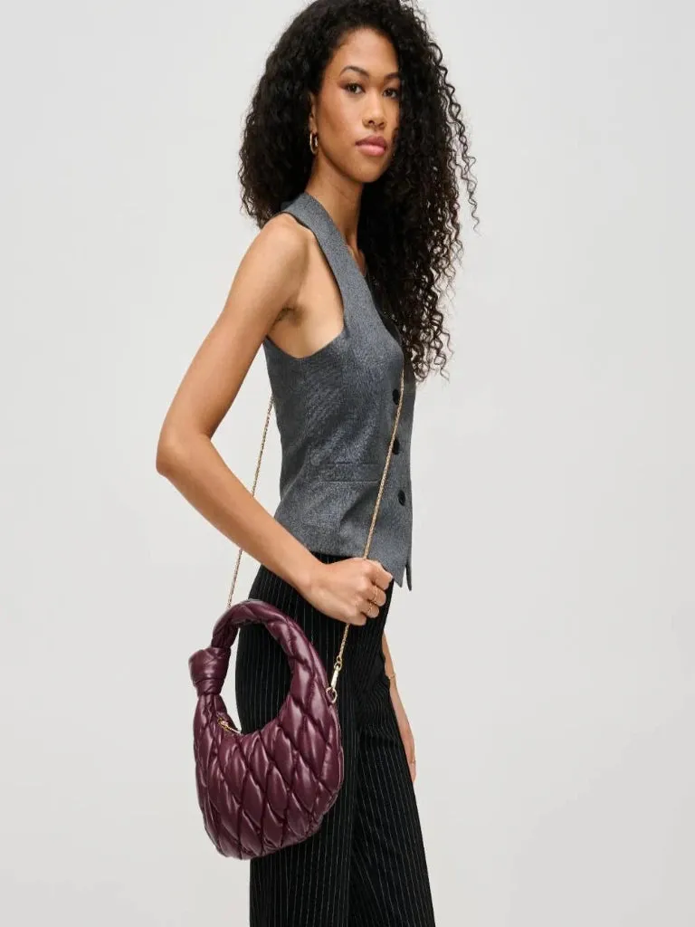 Claudia Qulited Knot Bag