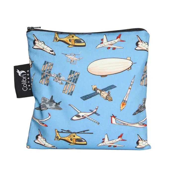 Colibri Reusable Snack Bag - Aviation