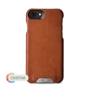 Customizable Grip - iPhone SE Leather case