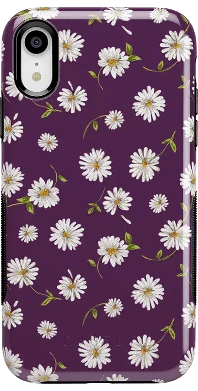 Daisy Daydream | Plum Purple Floral Case