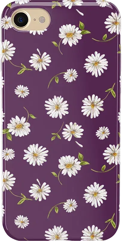 Daisy Daydream | Plum Purple Floral Case