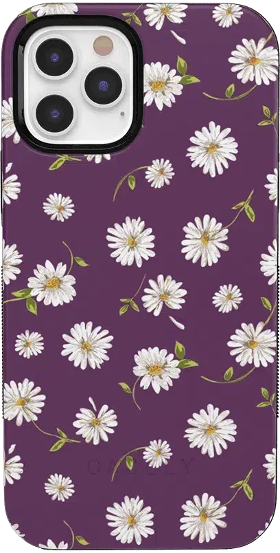 Daisy Daydream | Plum Purple Floral Case