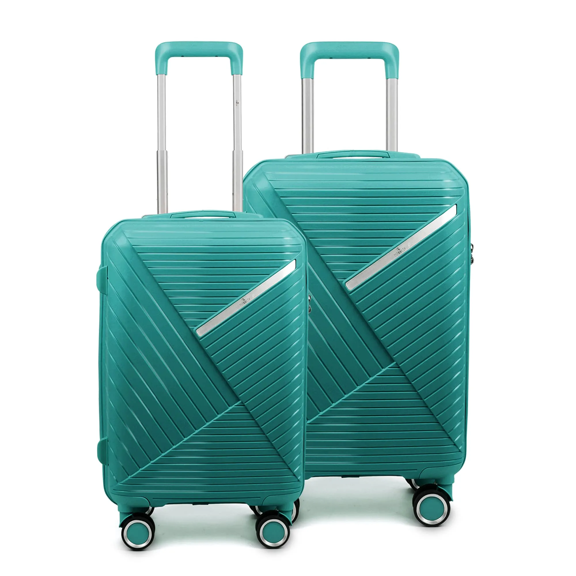 Denzel Series Set of 2 Trolley bags Teal (Small, Medium)