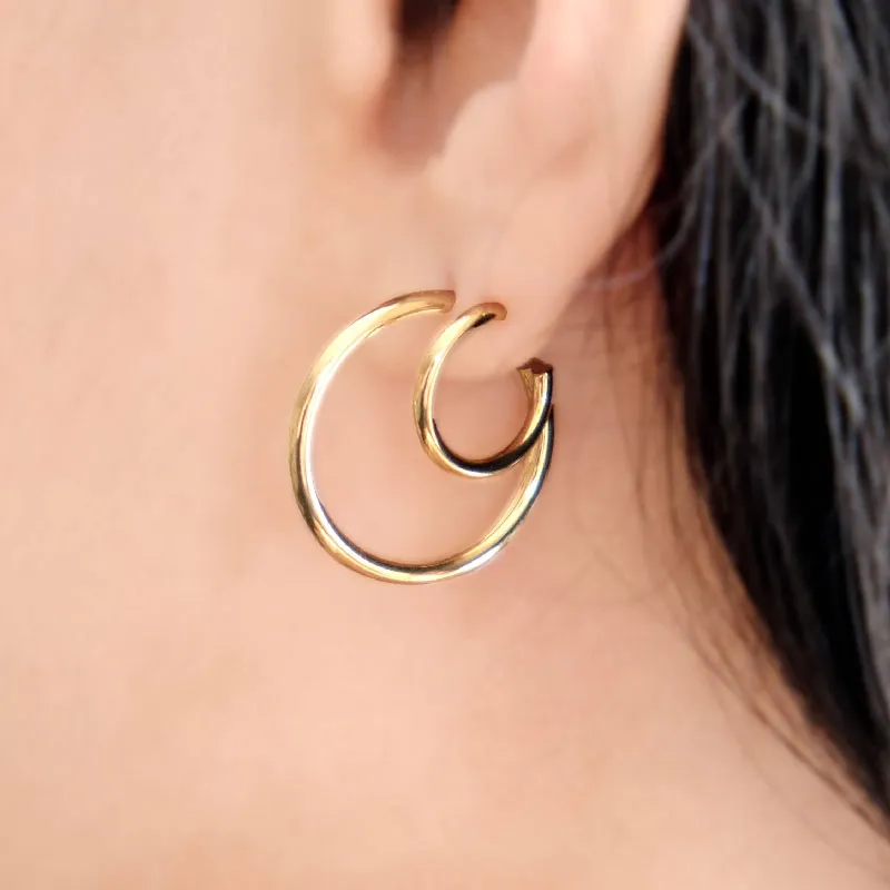 Double Hoop Earrings