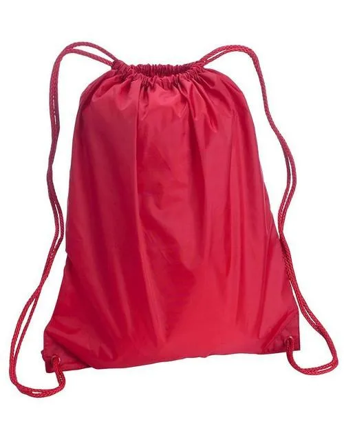 Drawstring Backpacks Sport Cinch Bags - LARGE - POL20