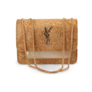 Elegant Gold Chain Shoulder Bag: Classic Luxury for Every Occasion