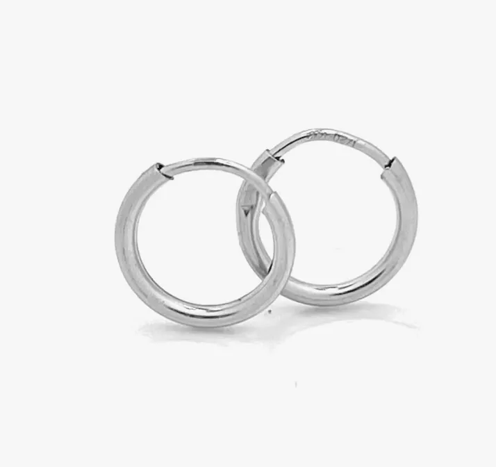 Endless Huggie Hoop Earrings