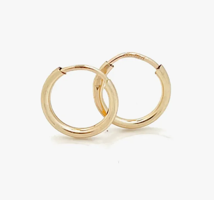 Endless Huggie Hoop Earrings