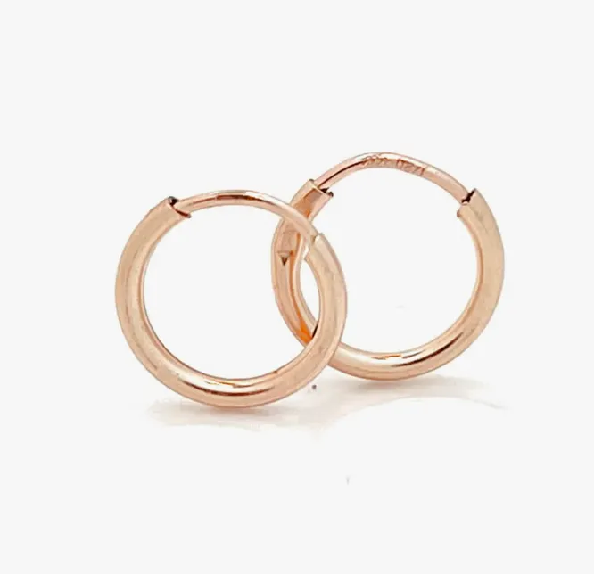 Endless Huggie Hoop Earrings