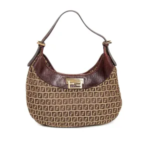 Fendi Vintage Zucca Hobo Bag