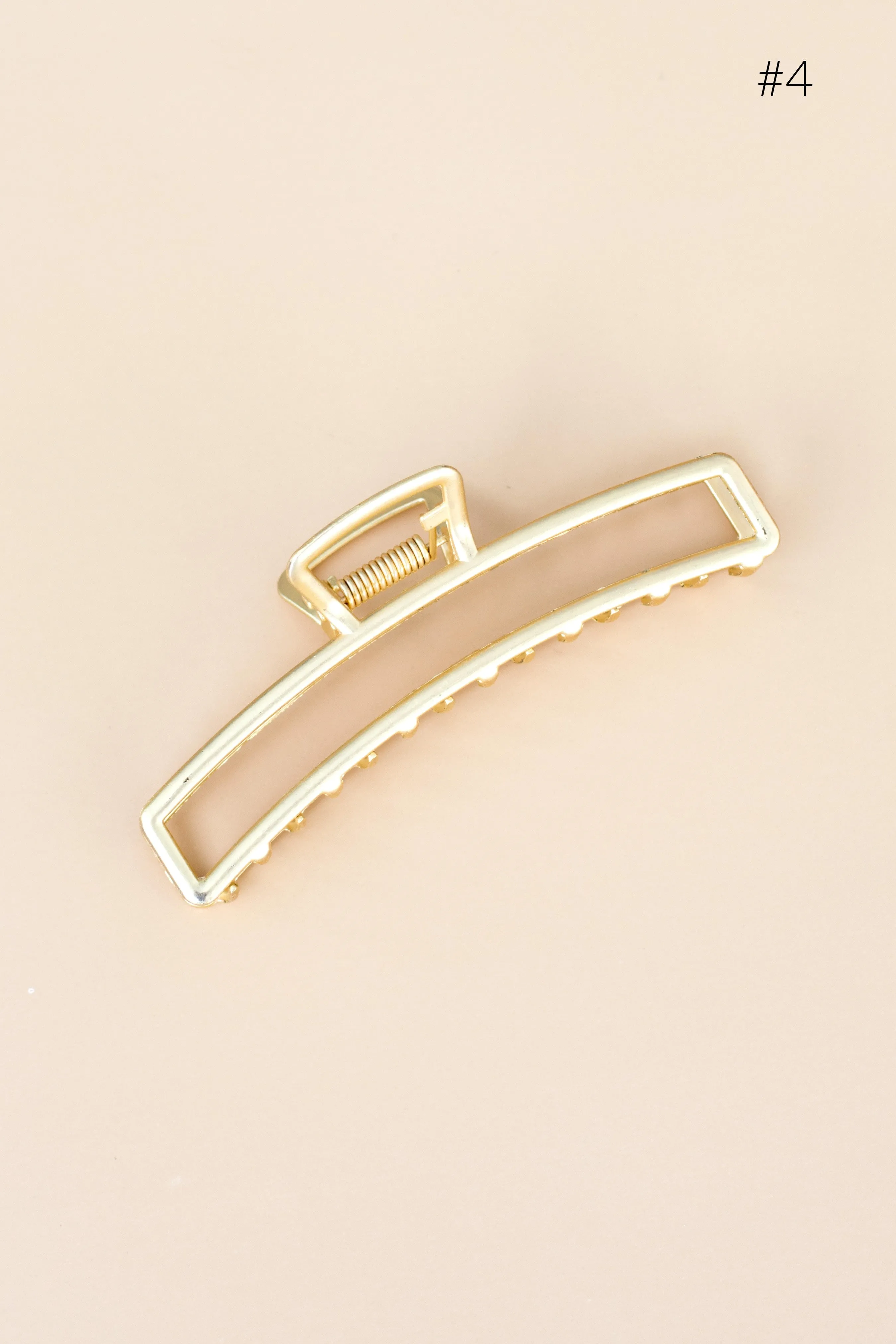 Gold Claw Clips