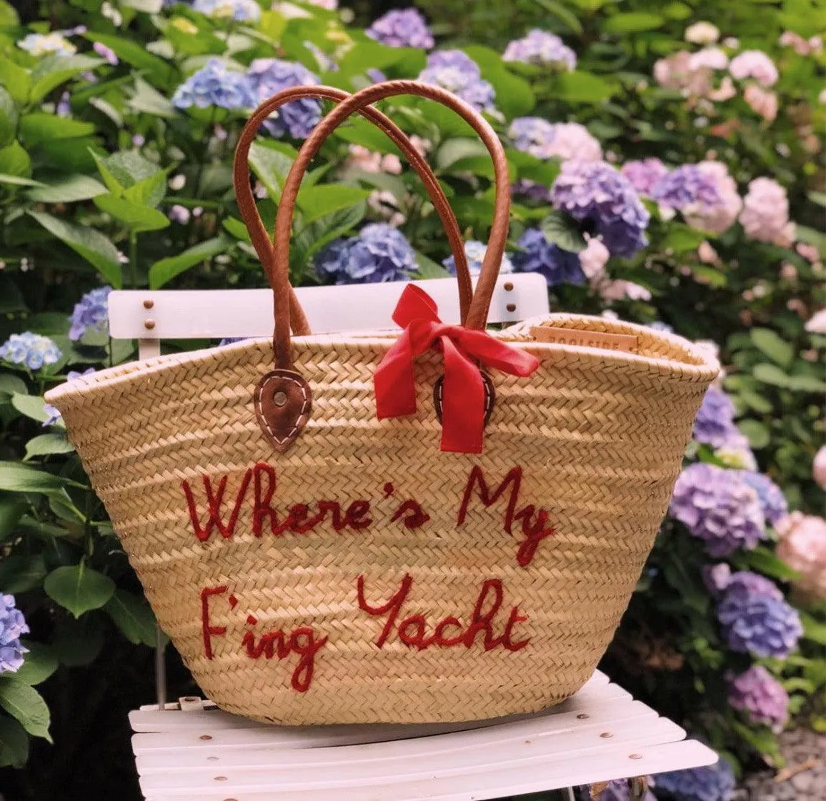 Large Beach Tote (Long Handles)