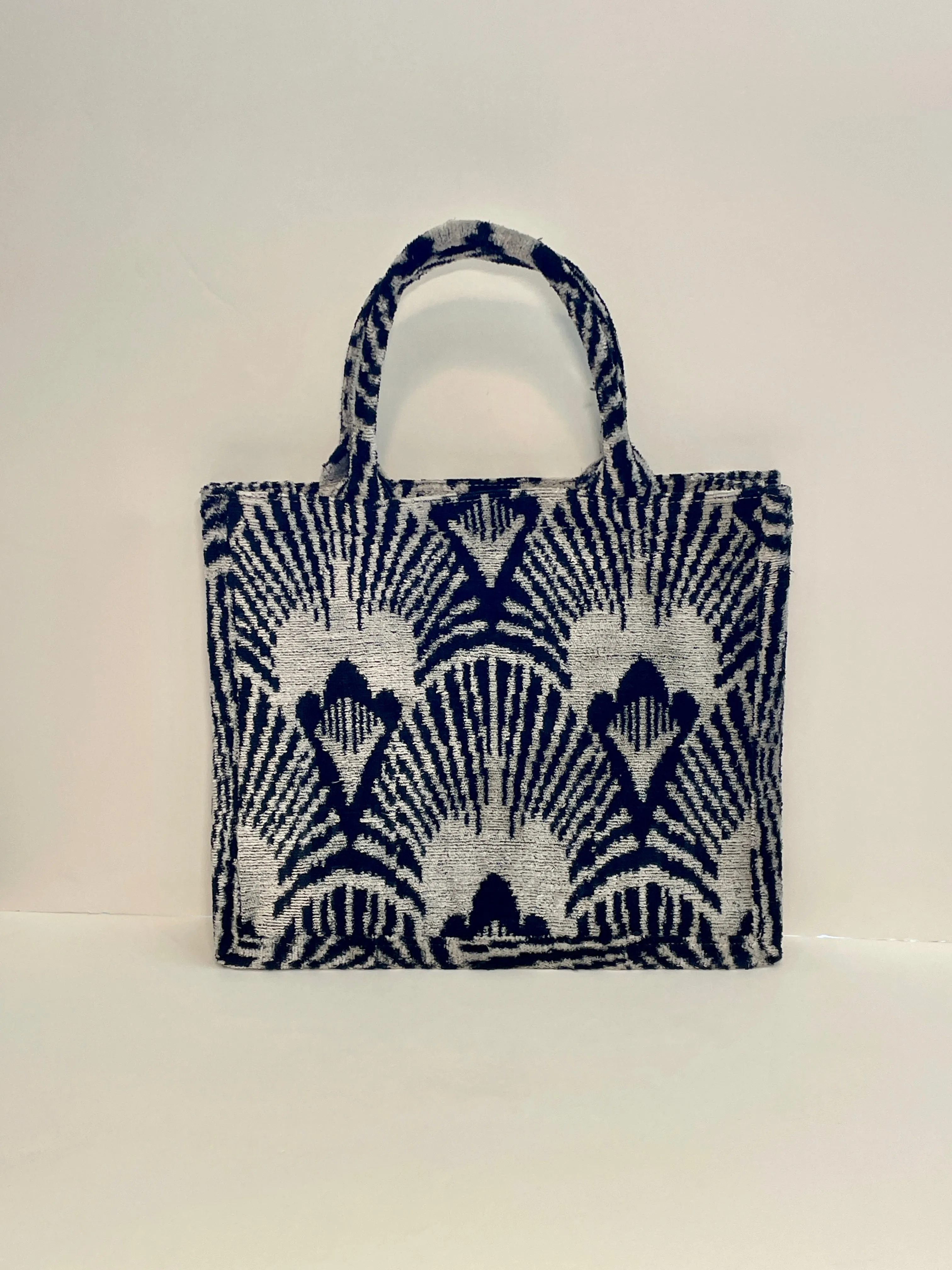 Large Tote Ikat Handle