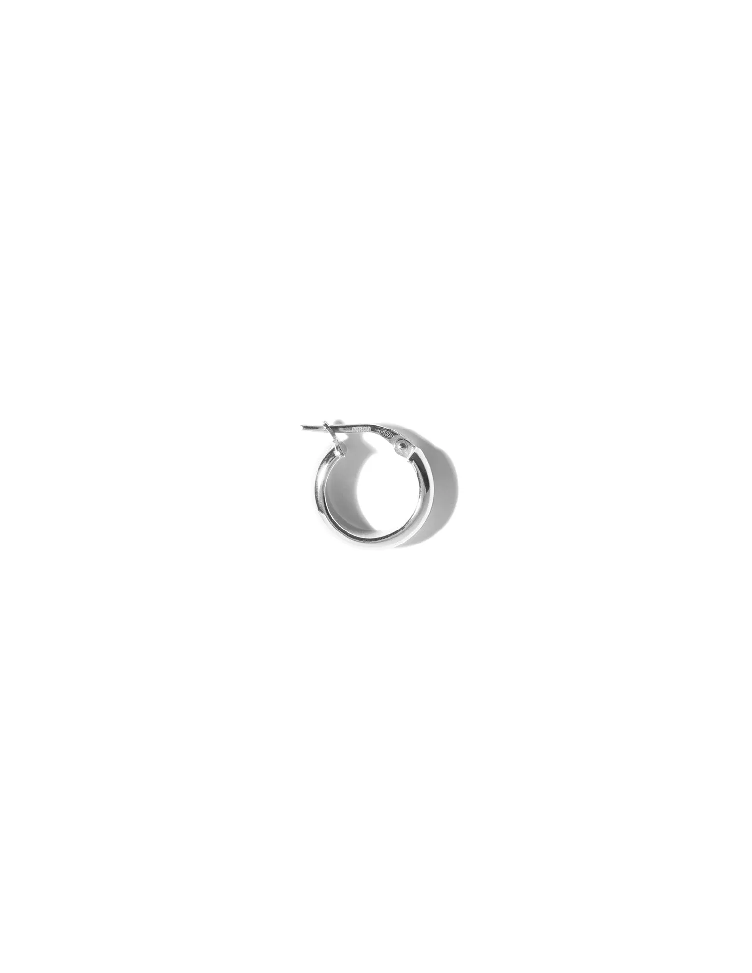 Leelah Hoop Earring <br> Silver