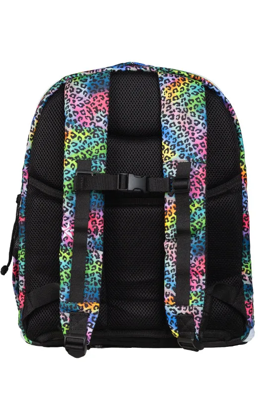 Limited Edition Rainbow Jungle Rebel Dream Bag Plus with White Zipper