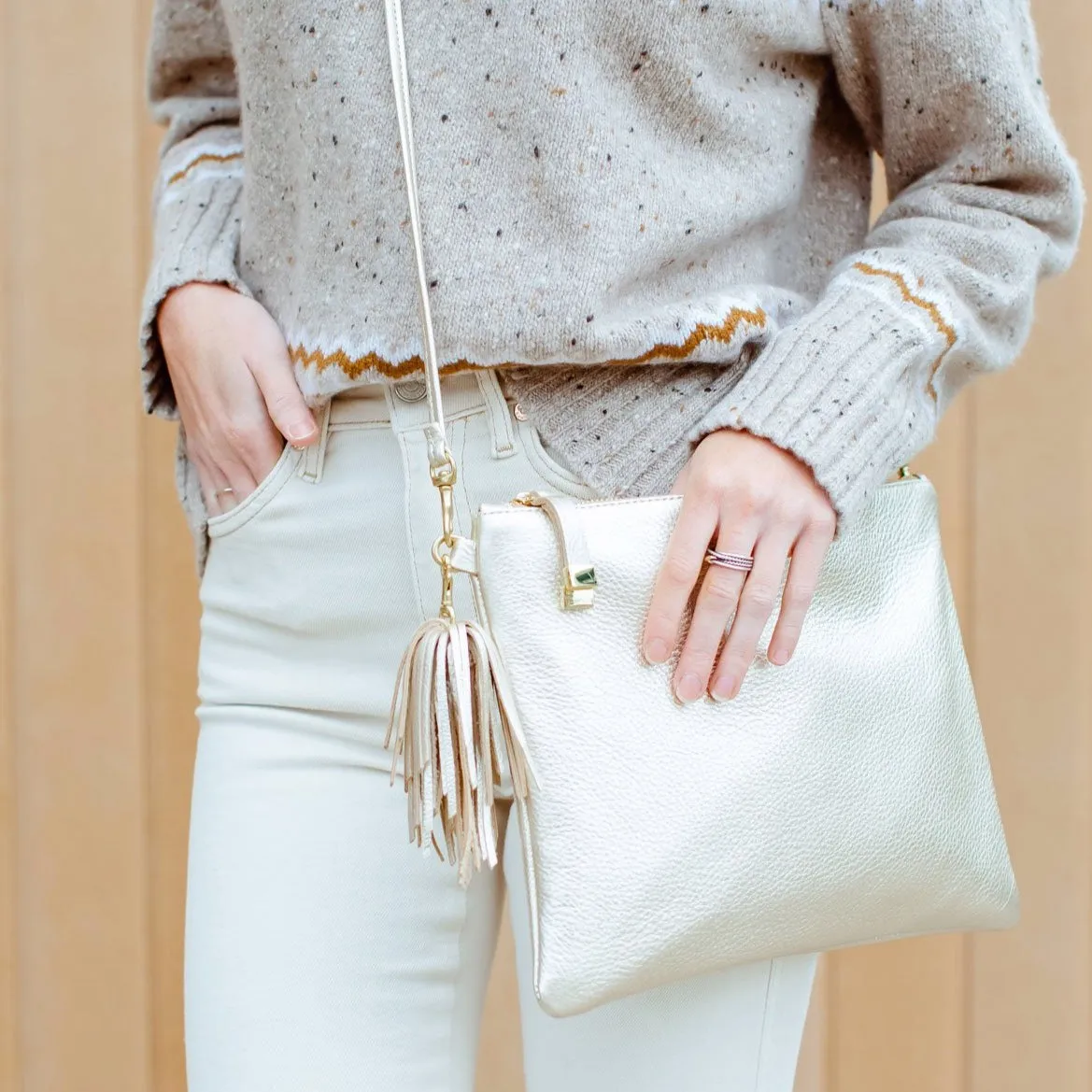 MADISON CROSSBODY | PLATINUM