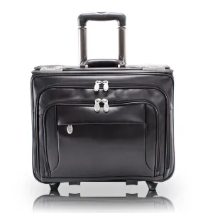 McKlein R Series SHERIDAN 84665 Leather Detachable Wheeled Catalog Case