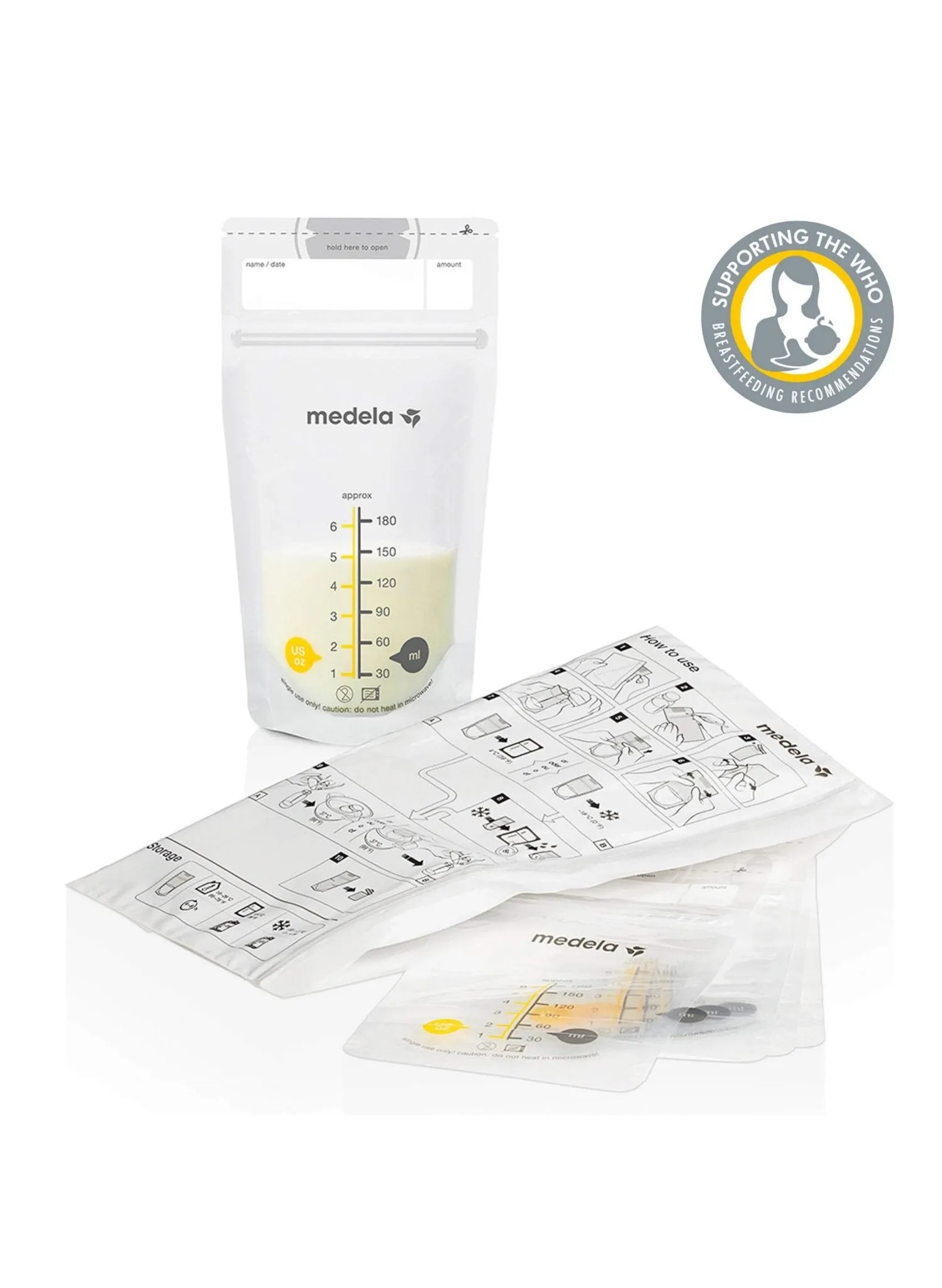 Medela Breastmilk Storage Bags (25pc)