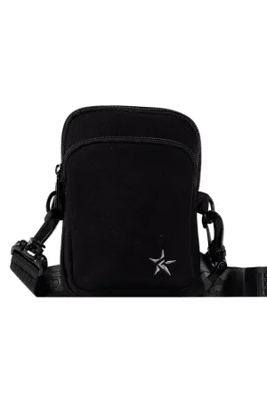 Neoprene in Black Rebel Phone Case Crossbody