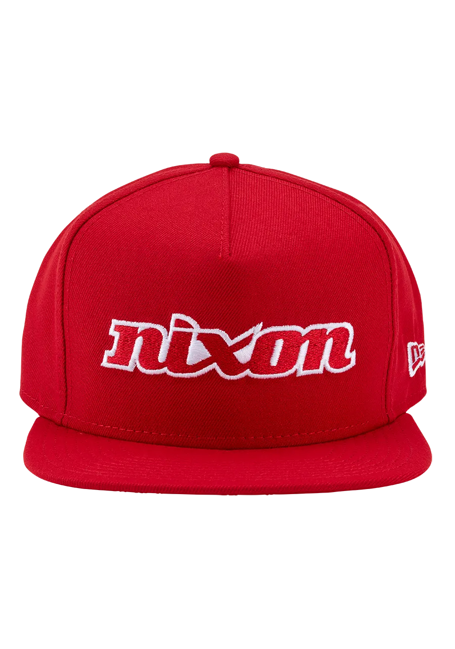 Ninetyeight Snapback Hat - Red