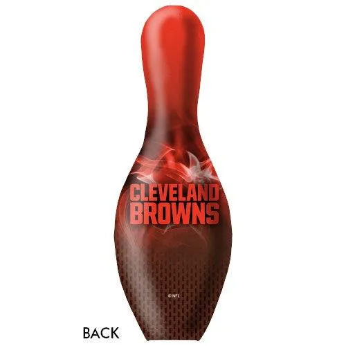 Ontheballbowling NFL on Fire Pin Cleveland Browns Bowling Pin