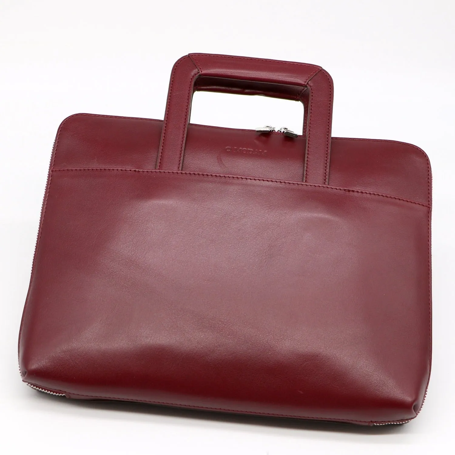 Ozzell Premium Soft Leather Laptop File Bag