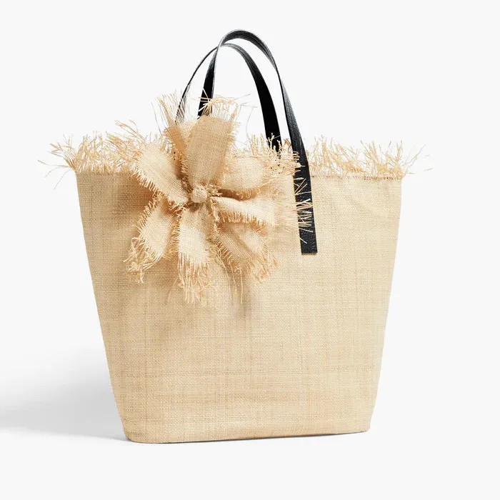 Pamela Munson La Fleur Tote - (black or white)